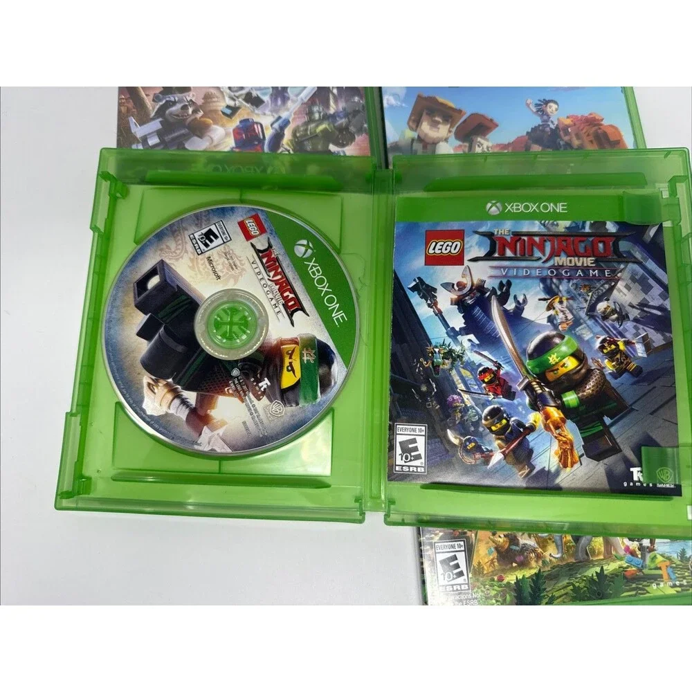 XBOX ONE LOT of 4 PixARK, Lego Worlds, Lego Marvel Super Heroes 2, Ninjago 2